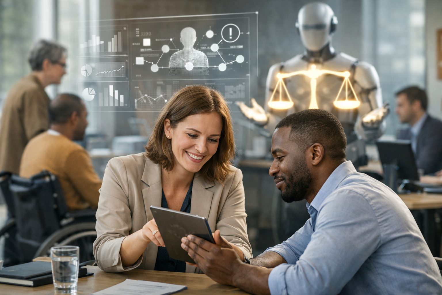 AI bias detection in recruitment analyzing hiring data to support fair and inclusive hiring decisions